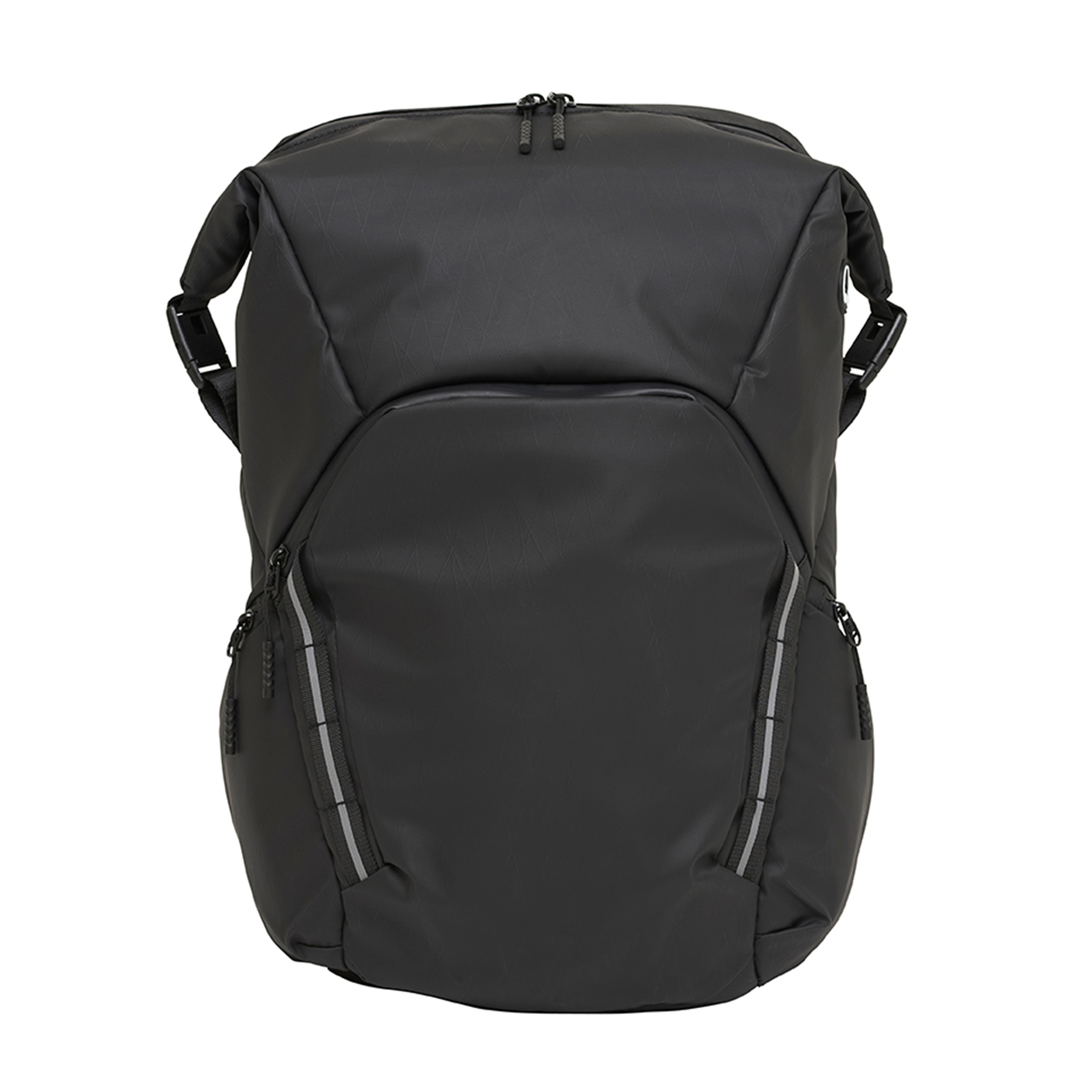 TechTrek Pro – Wasserabweisender Rucksack – 19 L – Schwarz – Leichter Tagesrucksack für Alltag & Outdoor