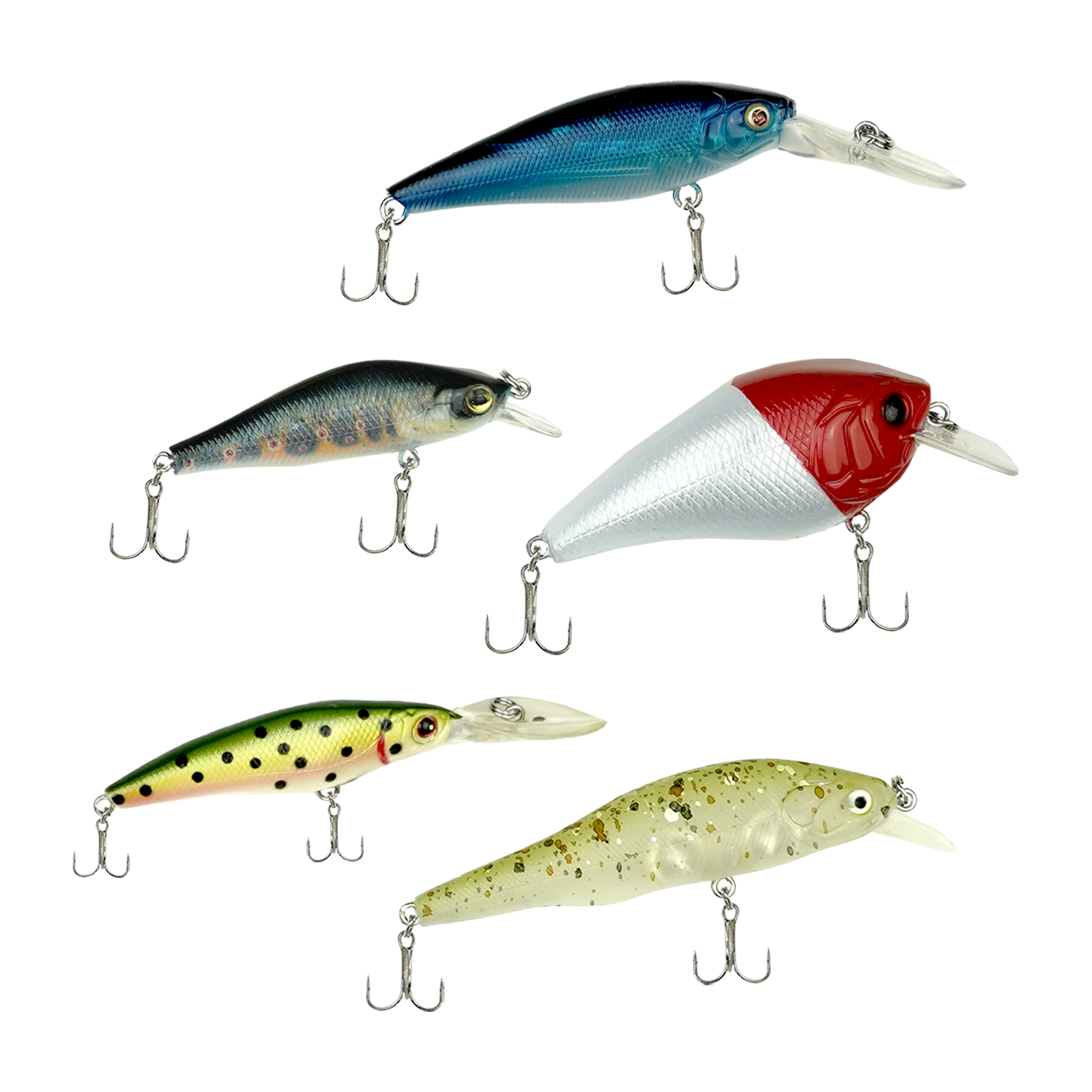 Fish-Xpro Köder-Set Wobbler -Set 25-teilig