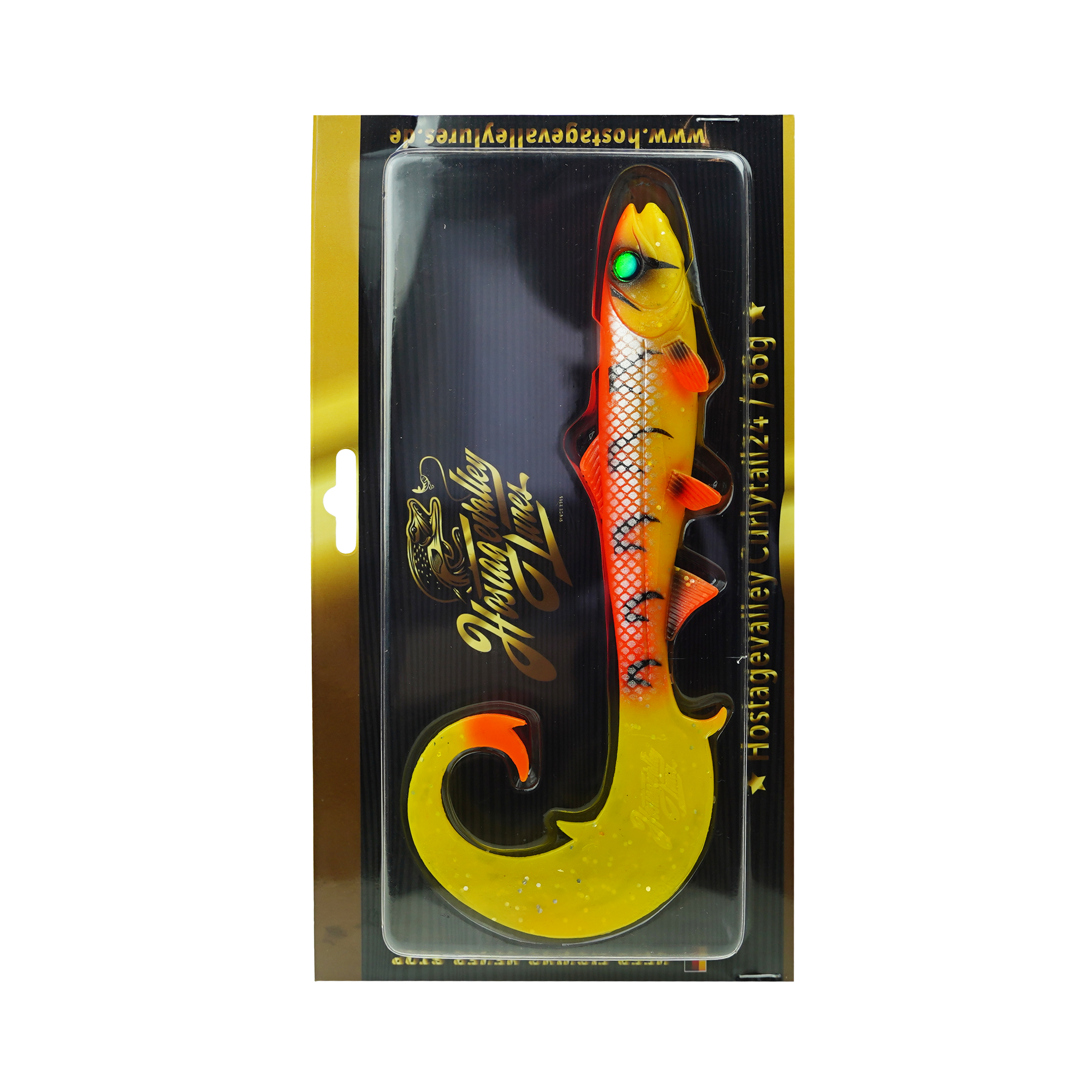 Hostagevalley Curlytail - Flammenfisch - 24cm