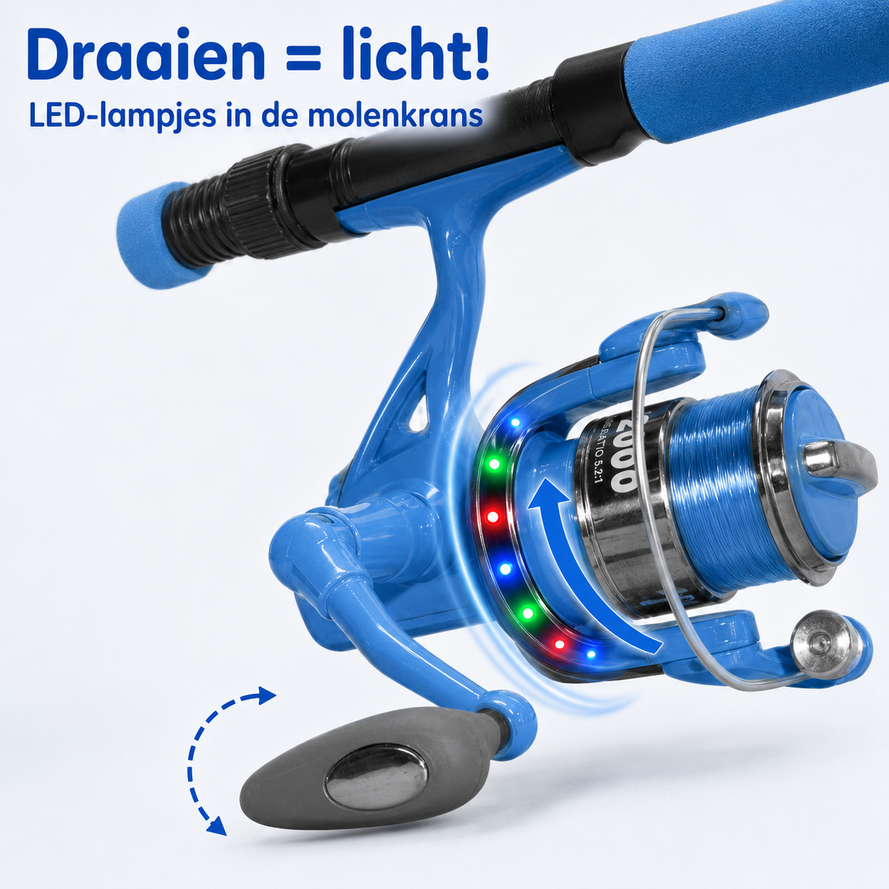 Eurocatch Allround Angelrute Set  - Mit LED-Beleuchtung