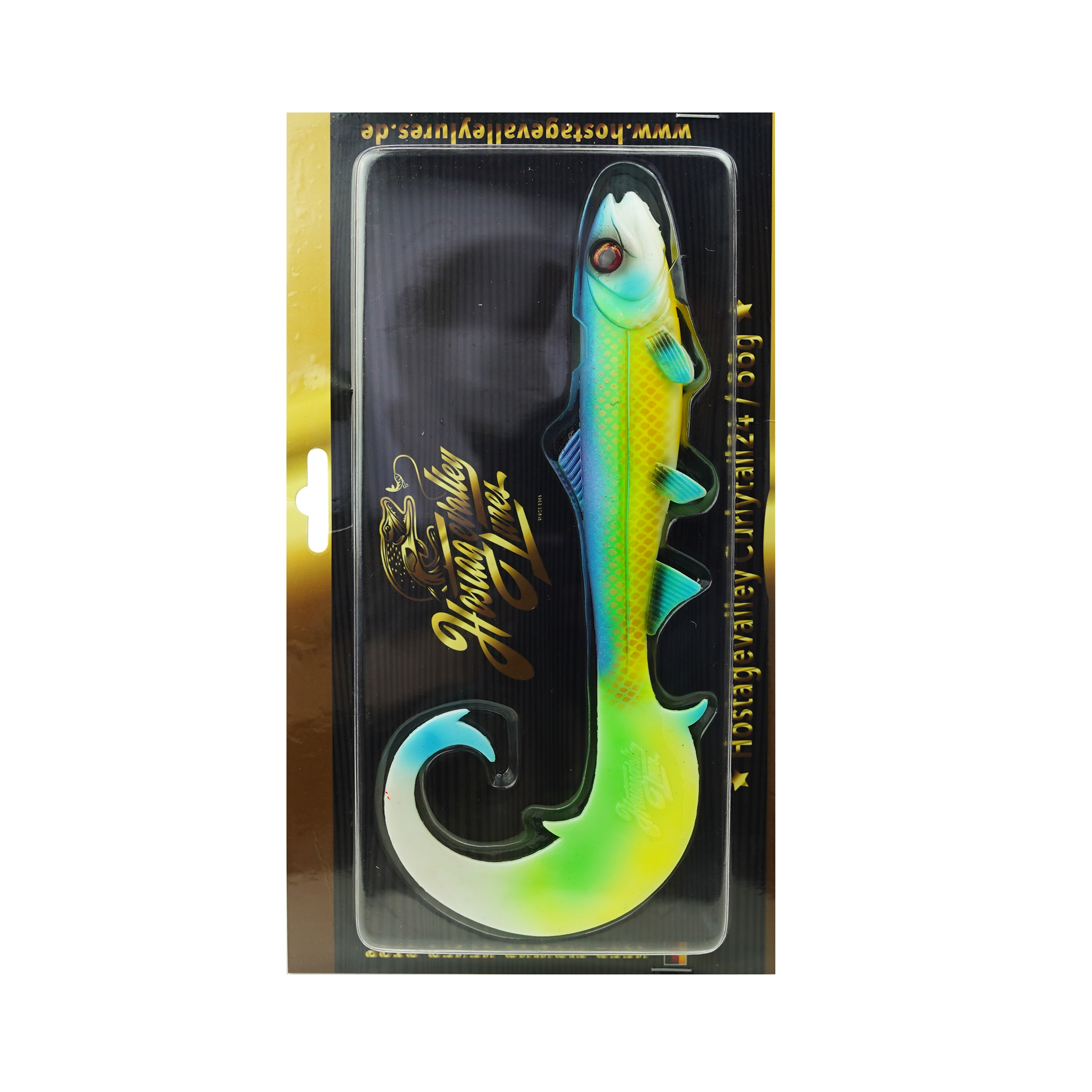 Hostagevalley Curlytail - Grüner Angriff UV II - 24cm
