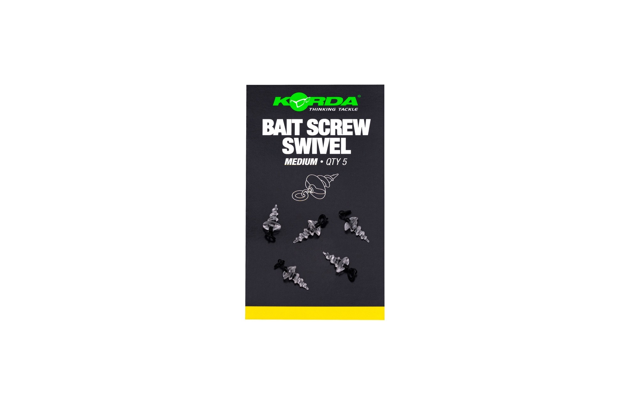 Korda Micro Ring Swivel Bait Screw - Large