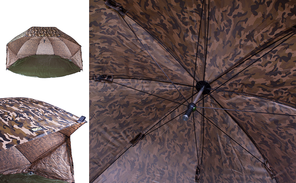 Faith Oval Brolly Komplett | 60 Zoll | Camo