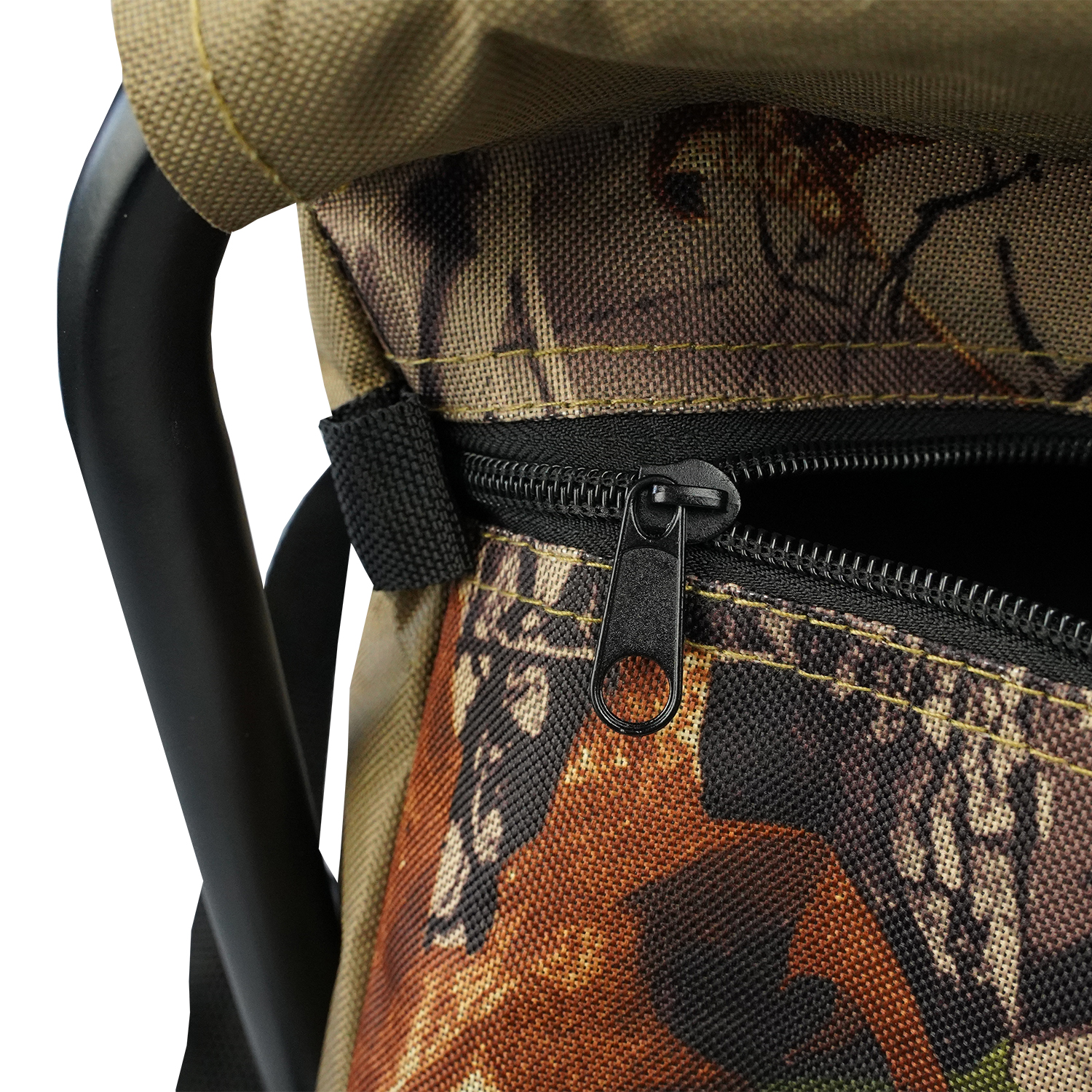 Eurocatch  Klappstuhl - Angelhocker Camouflage - Mit tragegurt und tasche