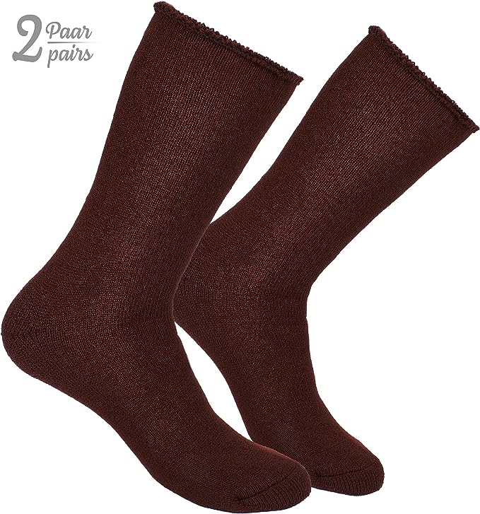 2-Paar Brubaker Thermosocken  -Heat my Feet  