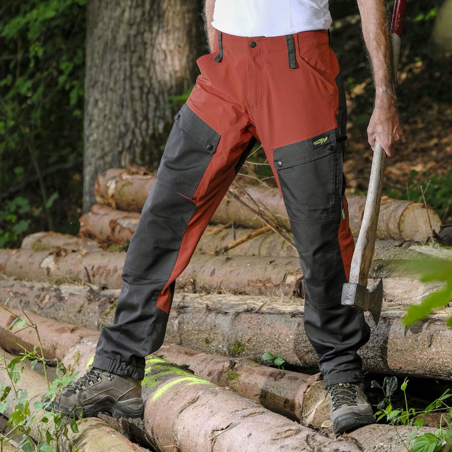 Legendfossil - OF Stretch Pants Sweden - Outdoorbroek - Rusty Orange - XXXL