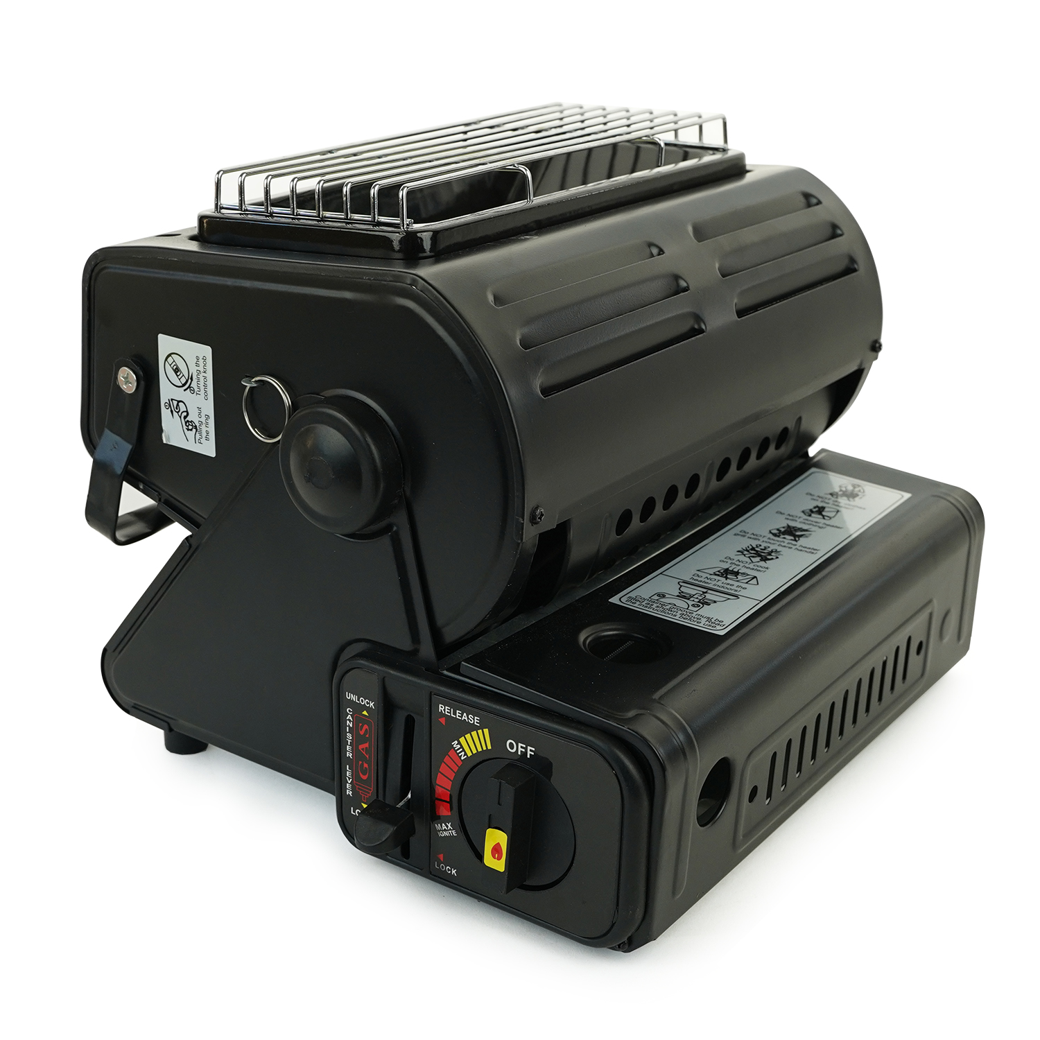  Eurocatch Butangas Camping Heizung - Heater - Terrassenheizer - Verstellbar - Tragbar