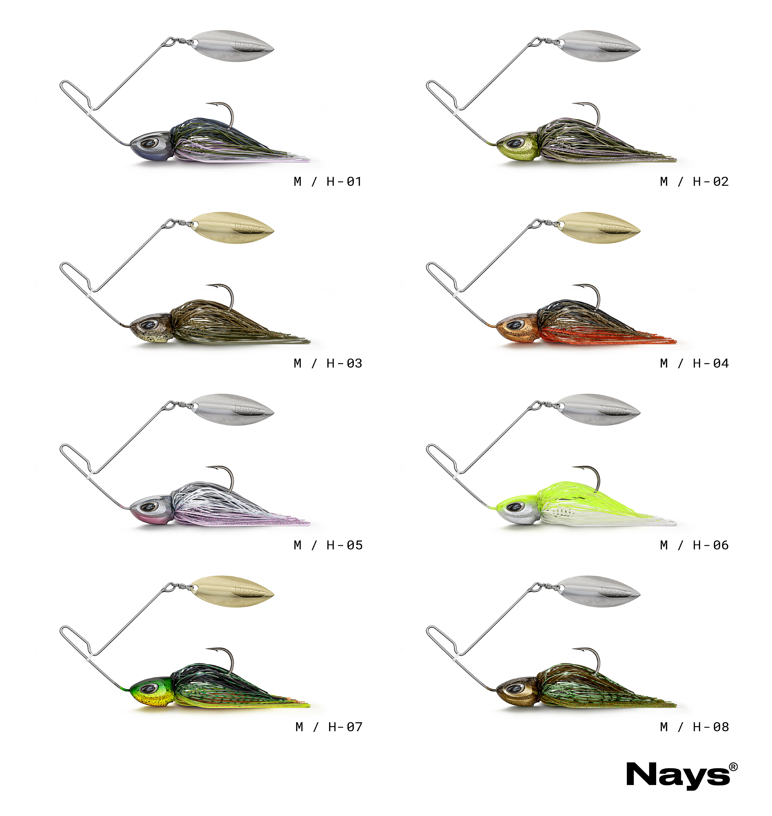  Nays MZ RNNR 2.0 - Spinnerbait - Medium - 14gr - H-06