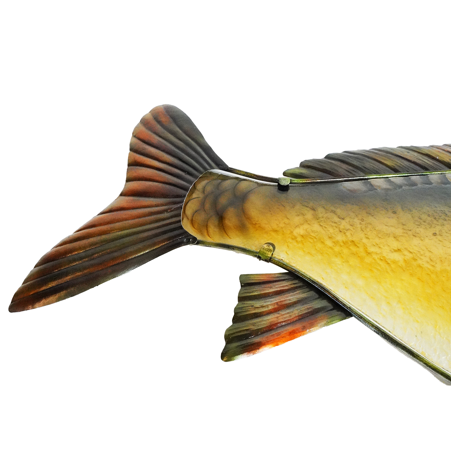Eurocatch Spiegelkarpfen 80cm – Lebensechte Glaskunst für Jeden Raum