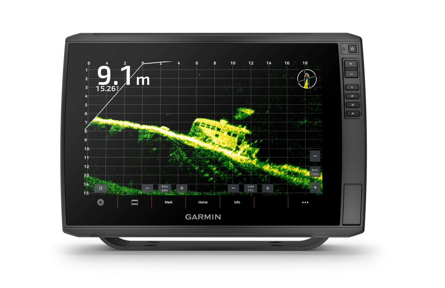Garmin Echomap Ultra2 12" 122SV no XD