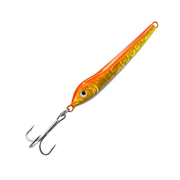 Team Deep Sea Pilker Bull Head | 200g | Gelb Orange
