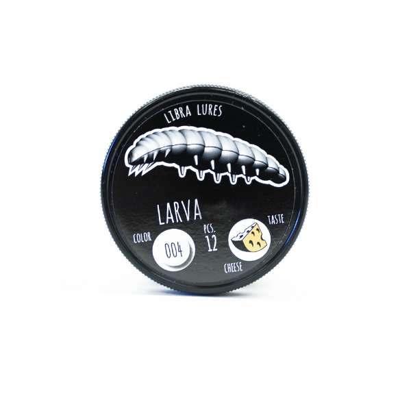 Libra Lures Larve | Silberperle | 3cm | 15 Stk