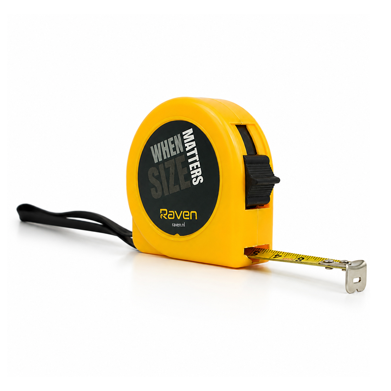 Raven tape measure - 2m - Yellow