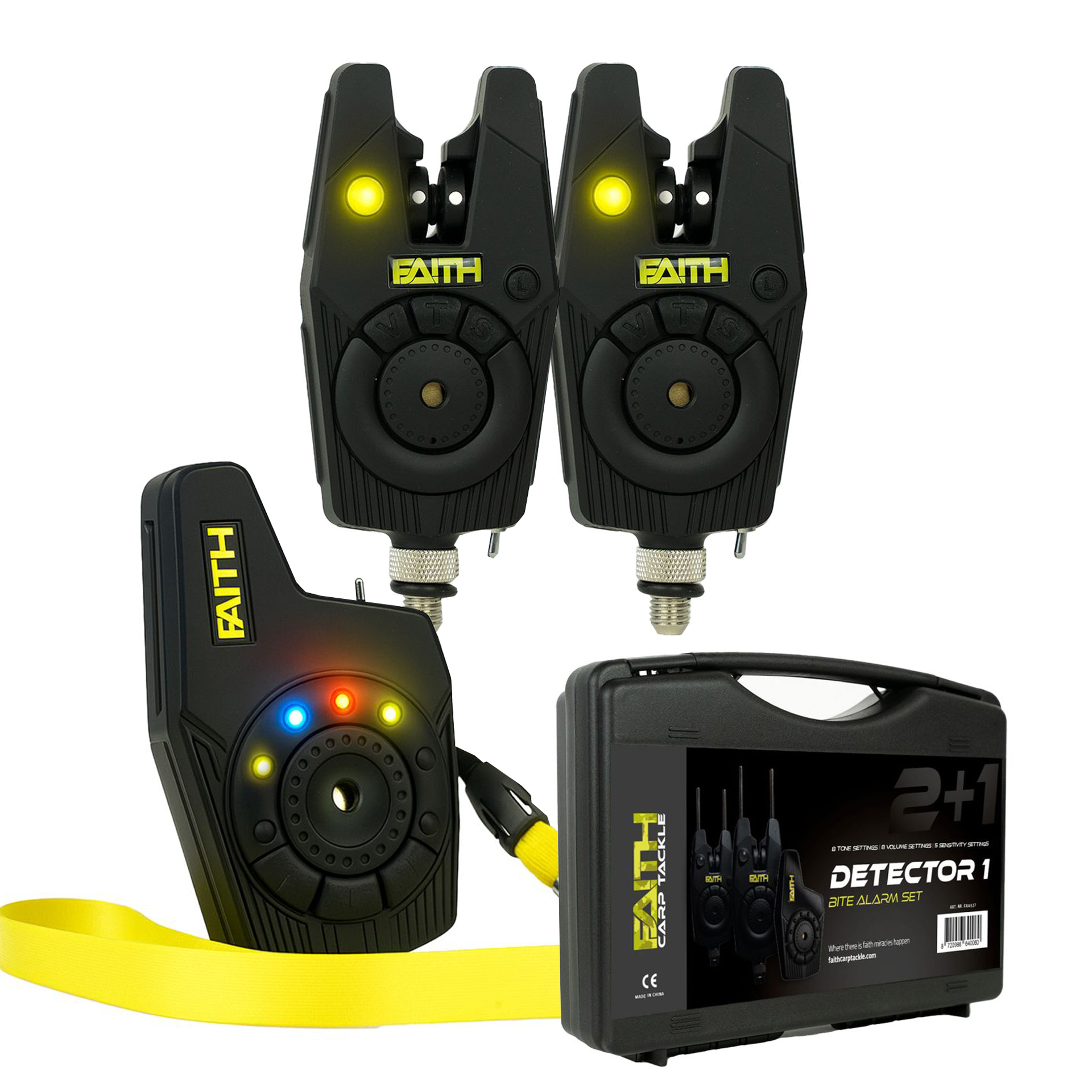 Faith Detector Bissanzeiger Set 2+1 | im robusten Koffer 