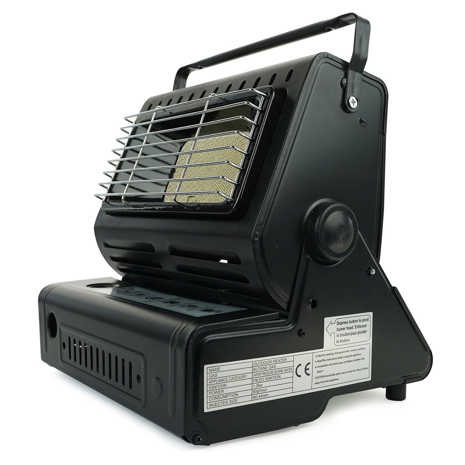  Eurocatch Butangas Camping Heizung - Heater - Terrassenheizer - Verstellbar - Tragbar
