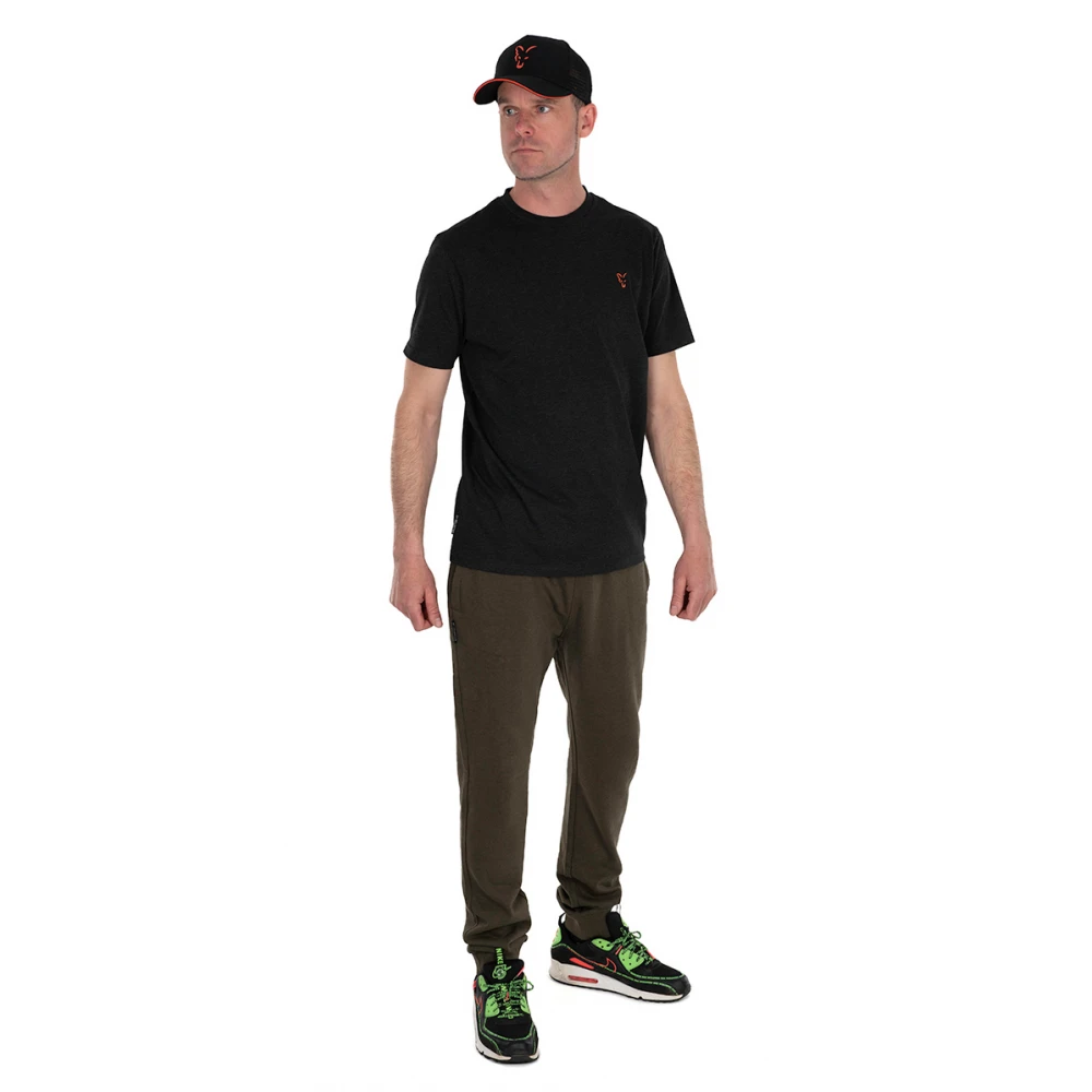 Fox Collection T-Shirt - Black/Orange - 2XL