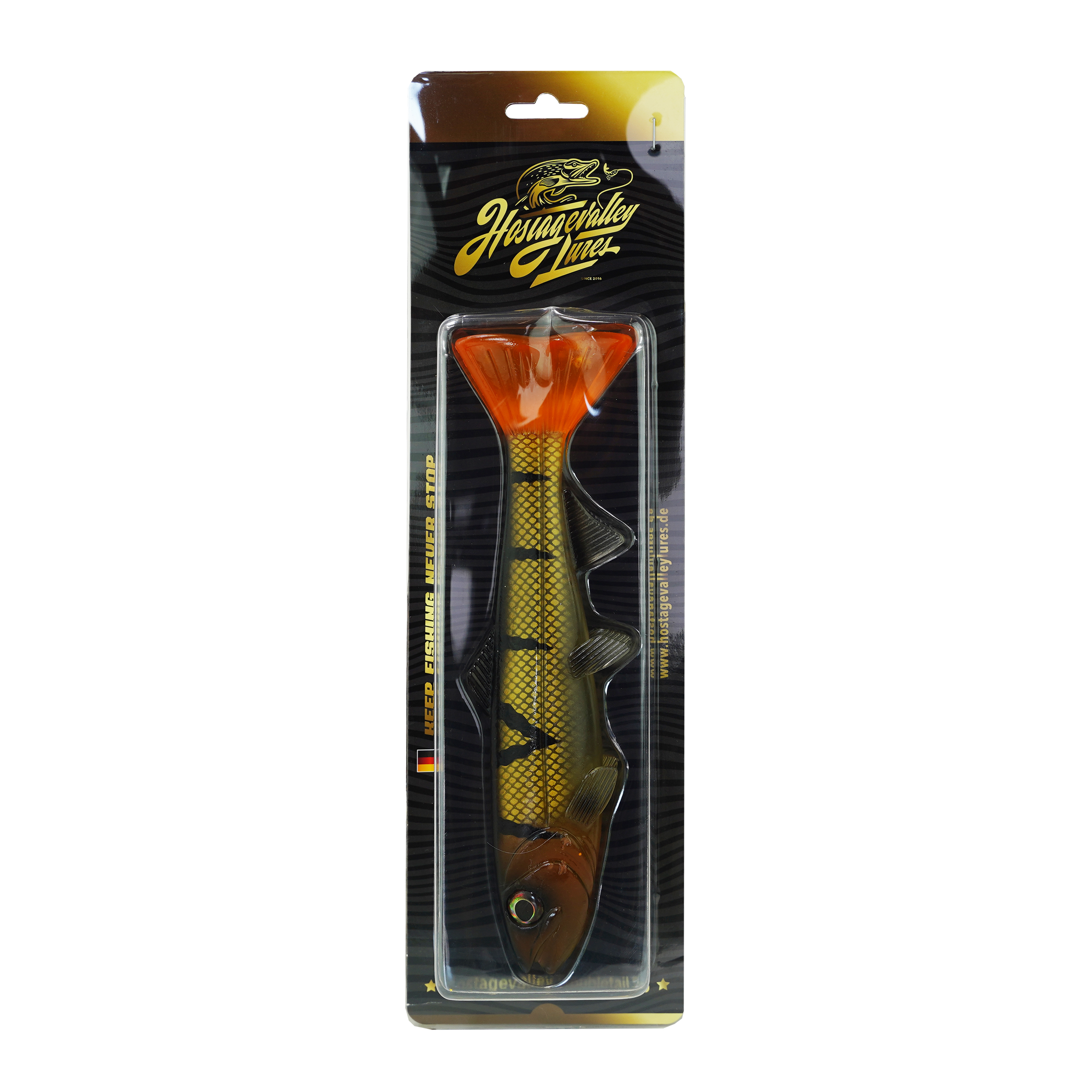 Hostagevalley Troubletail - Transparenter Barsch - 14cm
