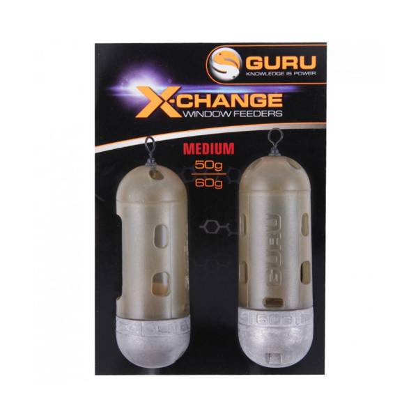 Guru X-Change Window Feeder | Mittel |50g + 60g