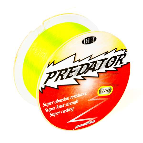 DLT Predator Fluo | Nylon-Angelschnur | 0,25 mm | 400m