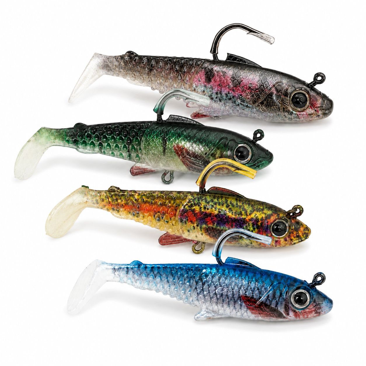 Fish-Xpro Flash Lure Set - 8,5cm - 18g - Set 5pcs - incl Tackle Box