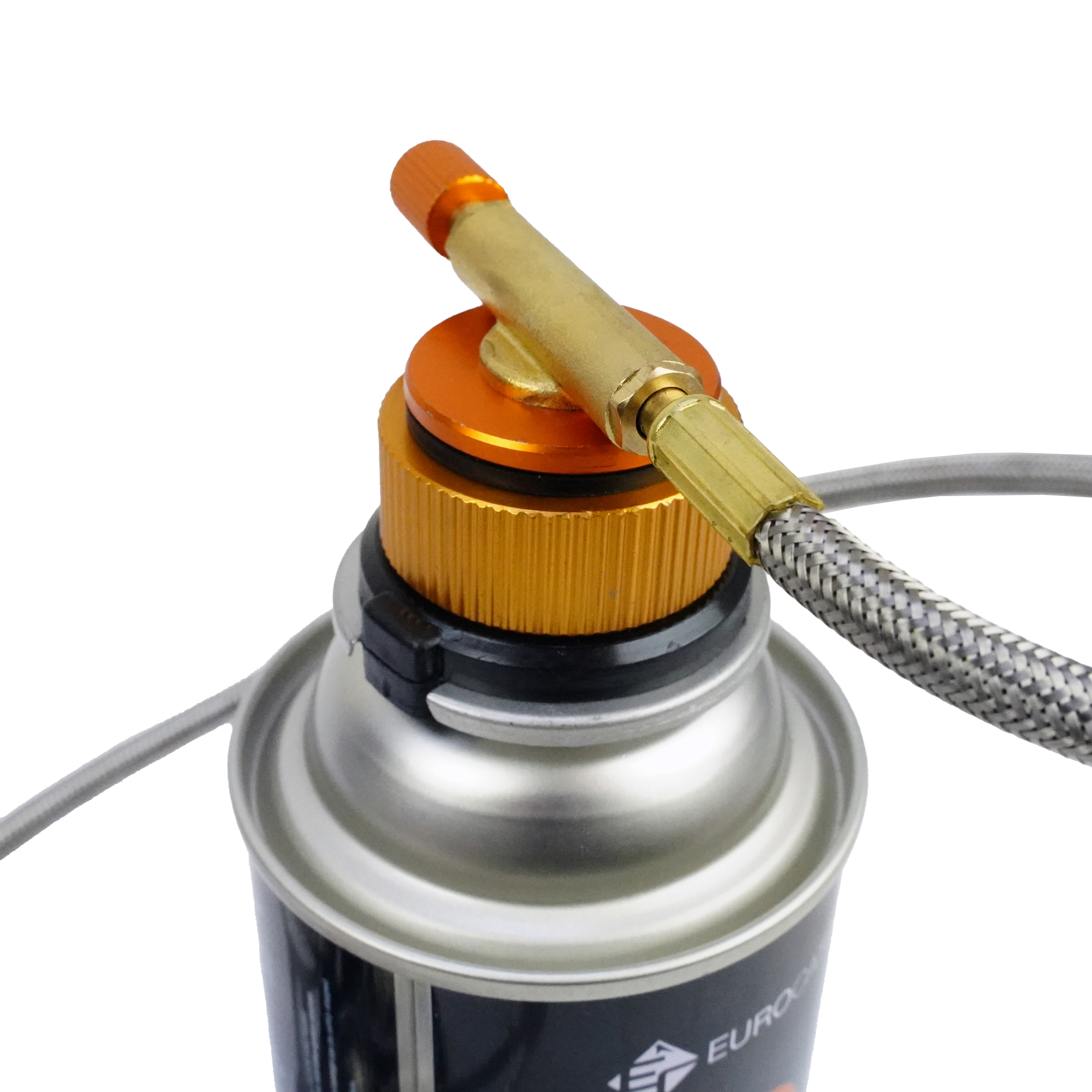 Eurocatch Foldable Gas Burner Turbo 6800W - inkl. 4 Gasdosen - Klappbarer Gaskocher inkl. Adapter und Transportbox