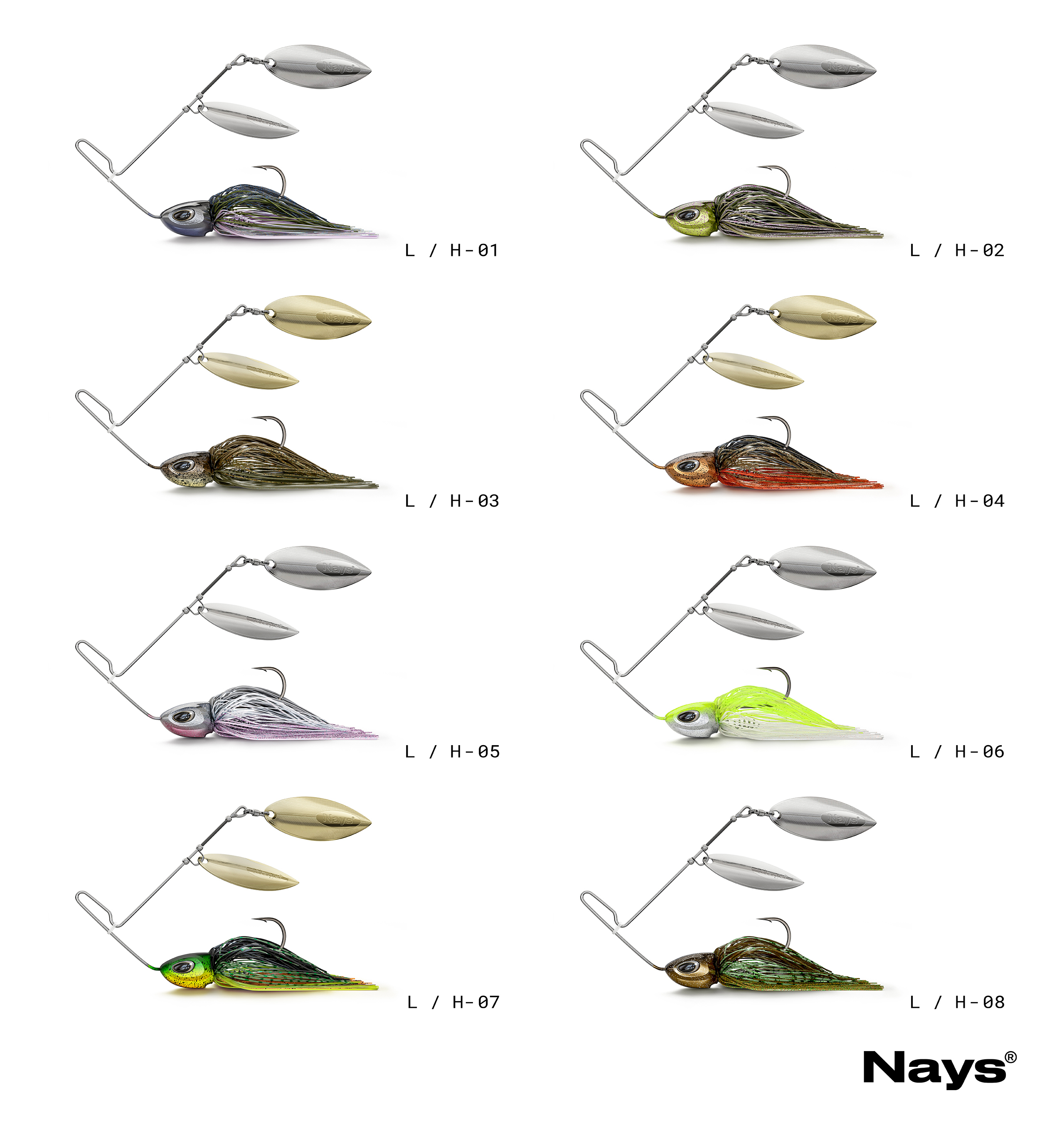 Nays MZ RNNR 2.0  - Spinnerbait - Large - 18gr - H-05