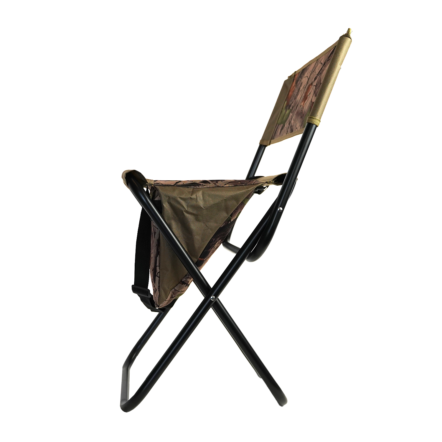 Eurocatch Klappstuhl - Mit Tassche und Ruckenlehne - Camouflage Eurocatch Klappstuhl - Mit Tassche und Ruckenlehne - Camouflage