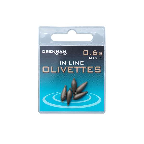 Drennan In-Line Olivette | Blei | 0,6g