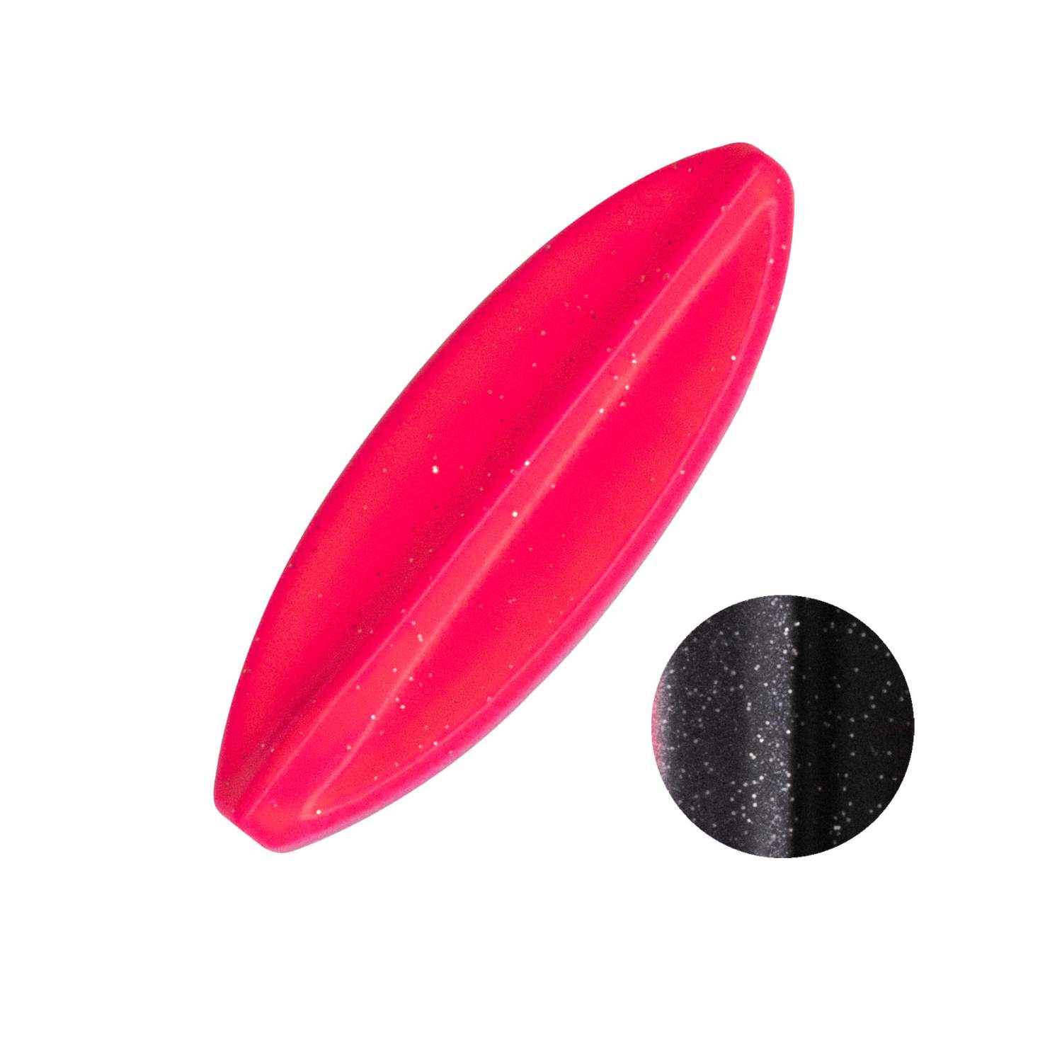 Troutlook - Hurricane - Inline Spoon - 4cm - 3,5gr - Black/Pink UV