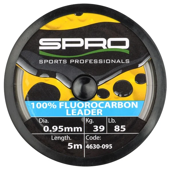 Spro 100 % FC Leader | 0,55 mm | 16kg | 10m | Fluorkohlenstofflinie