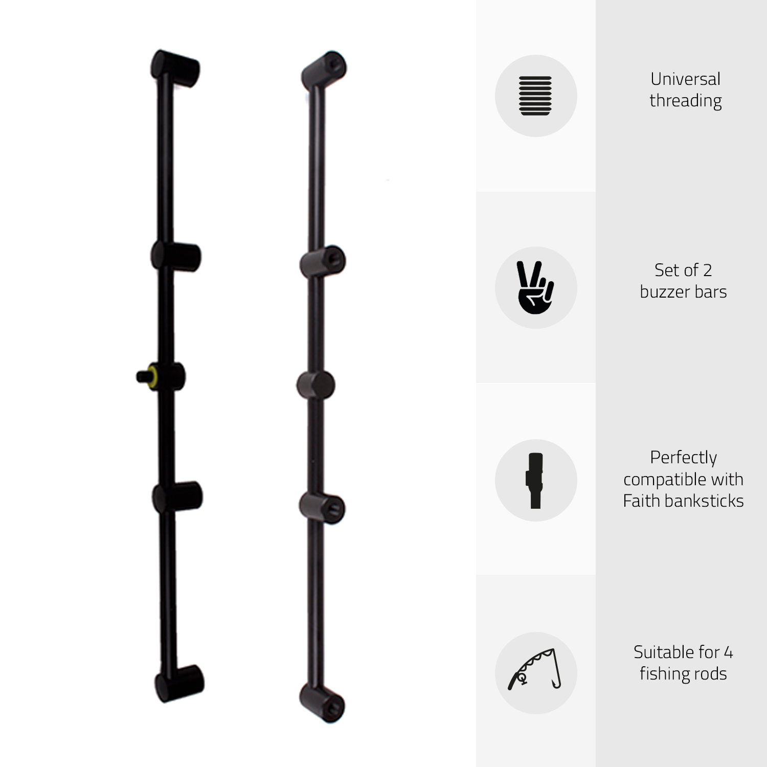 Faith Buzz Bar 1 Verbindung | 4-Stab | Satz