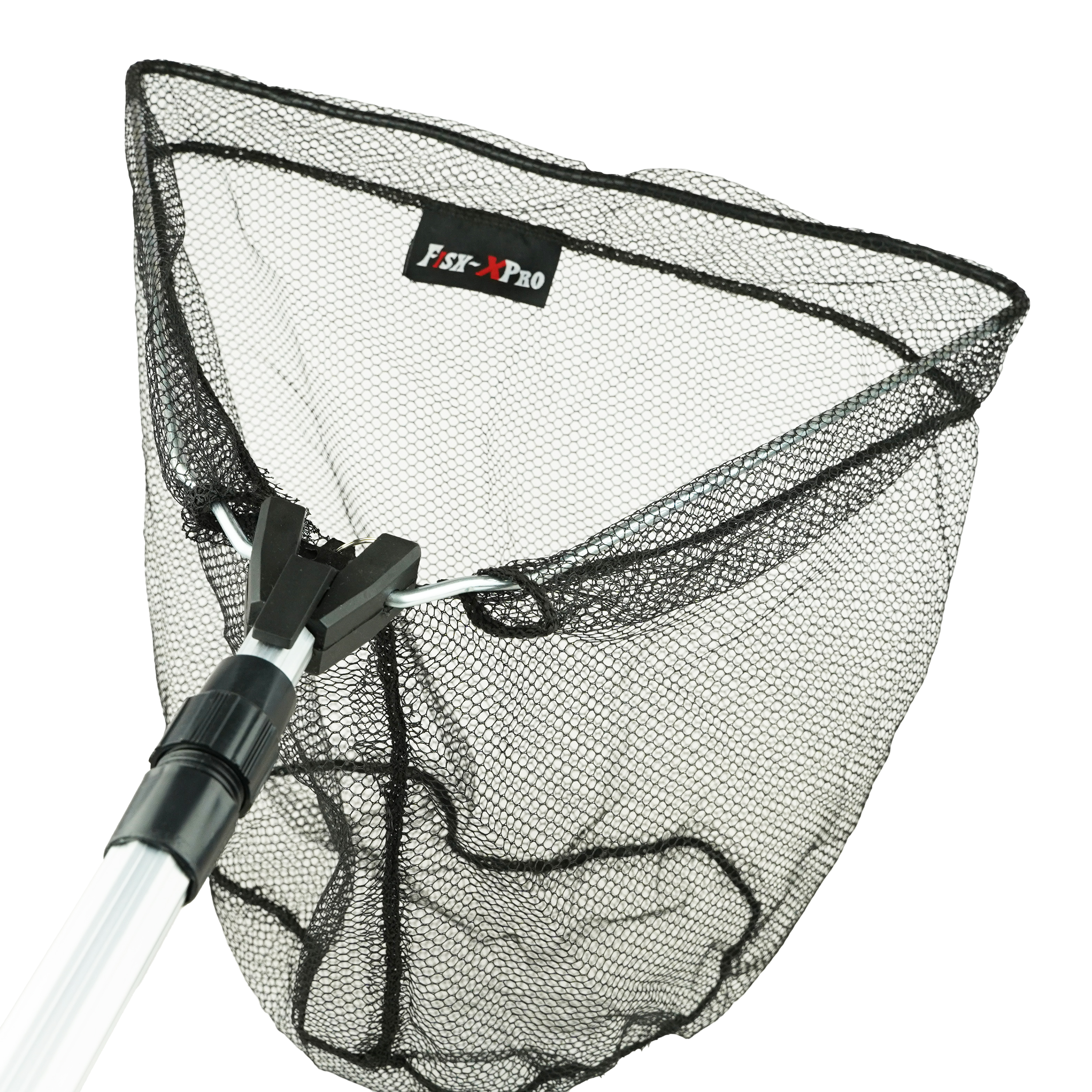  Fish-Xpro Allround Angelset - 2,10m - Spinnrolle mit Nylon - Kescher 40x40 - Rutenhalter - Tacklebox mit Zubehör