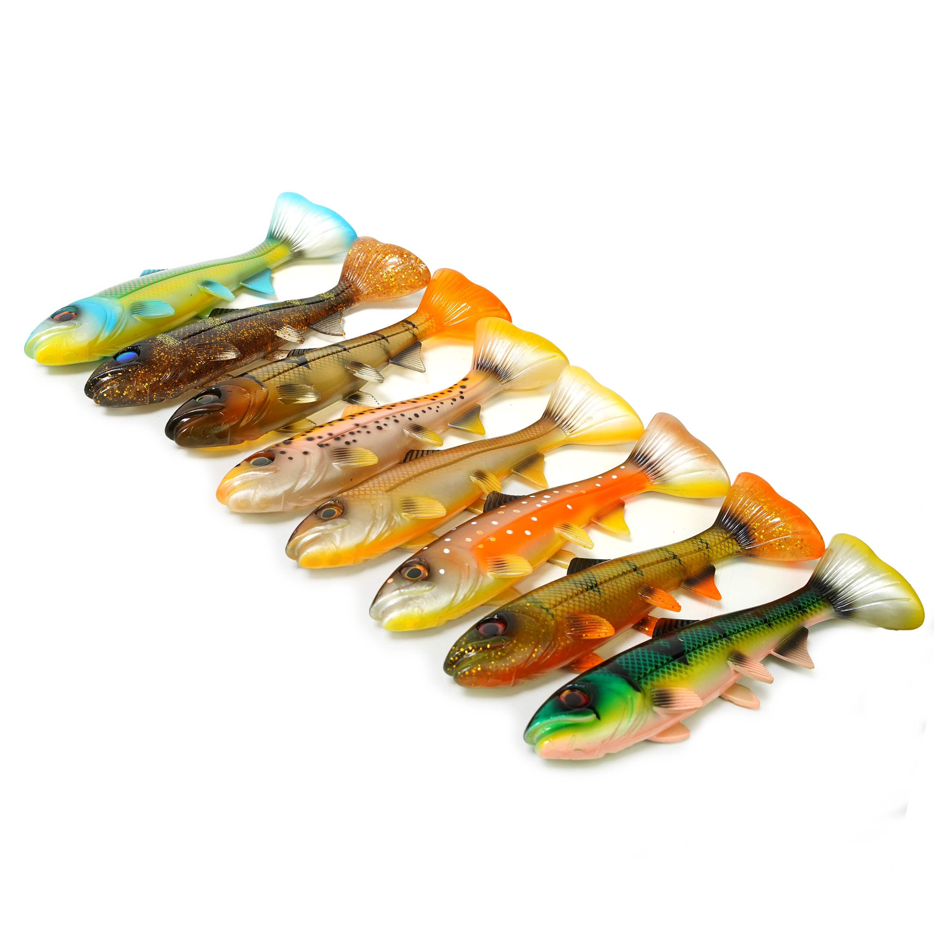 Hostagevalley Troubletail - Transparenter Barsch - 14cm